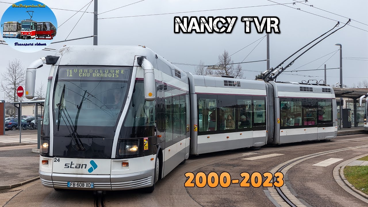 Guided Light Transit (TVR) in Nancy 🇫🇷 | The last days