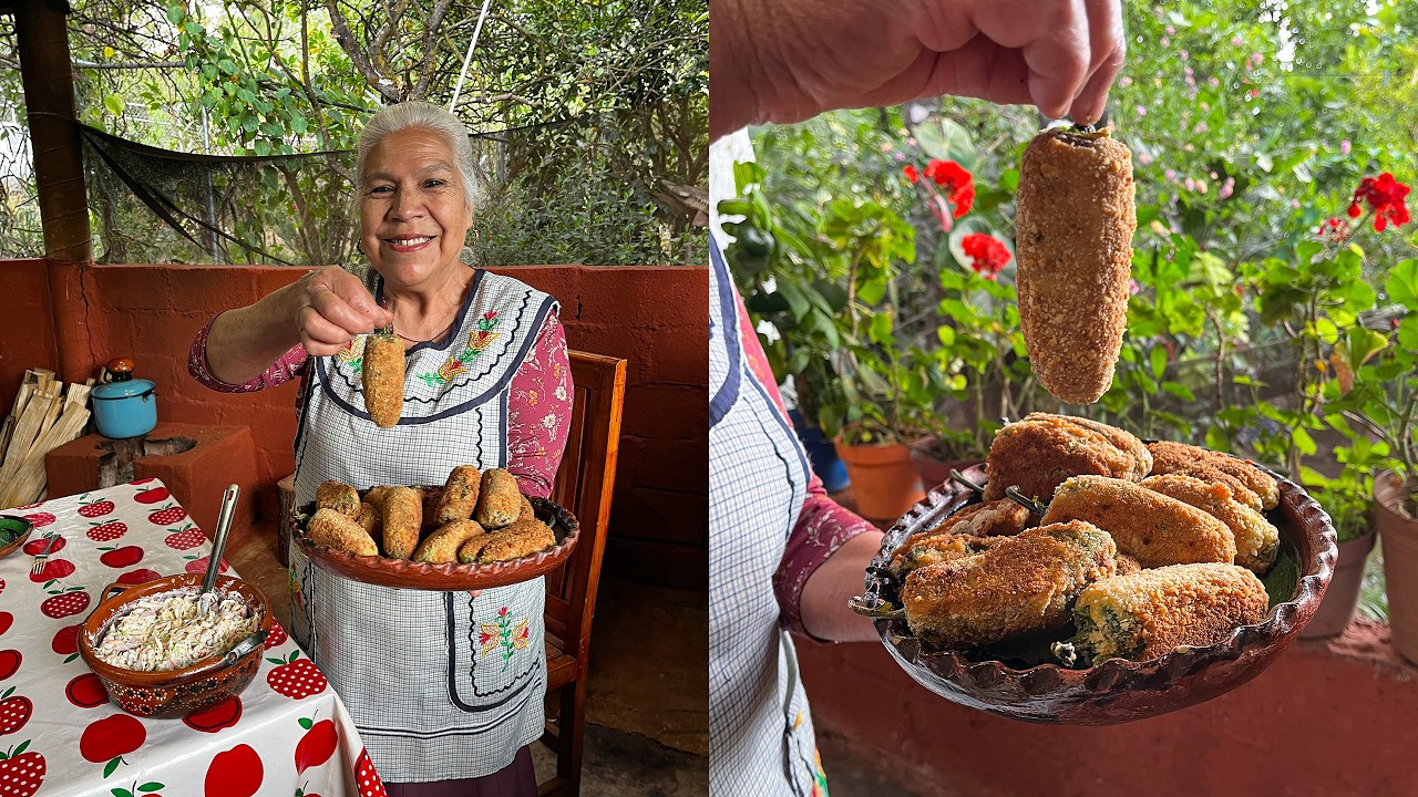 ¡Así No Has Probado los Chilitos Rellenos Empanizados! 🤤🌶️🧀 Crujientes y Sabrosos