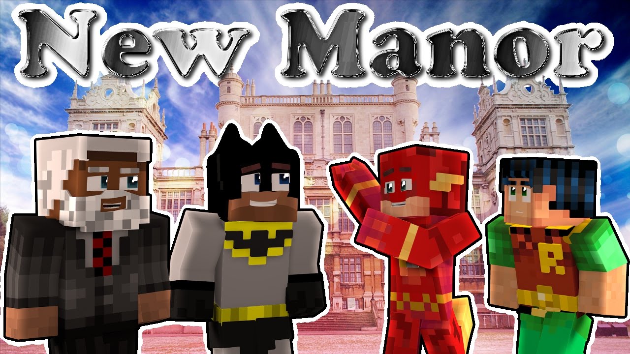 Minecraft Batman & Robin - Brand New Batcave! (minecraft Roleplay)