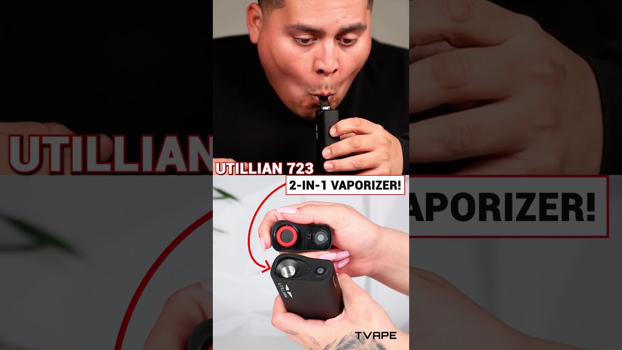 This 2-in-1 Vaporizer will BLOW YOUR MIND 🍯🌿 Utillian 723