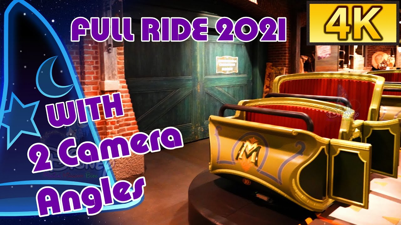 [4K Hong Kong Disneyland] Full Ride 2021 with 2 Camera Angles: Mystic Manor | 香港迪士尼樂園「迷離大宅」（含2攝影角度）