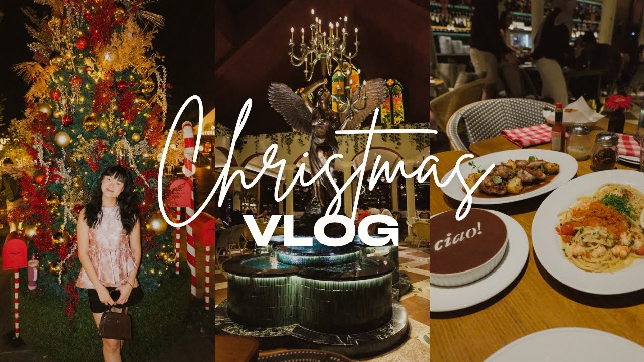 VLOGMAS EP.2 | early christmas dinner, exchange gift & new business r&d ⋆˚࿔˖᯽ ݁˖