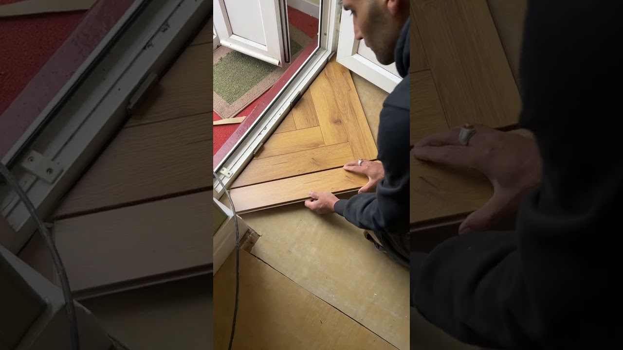 Oak Robust Natural Herringbone Laminate Flooring - Timeless Elegance for Every Home