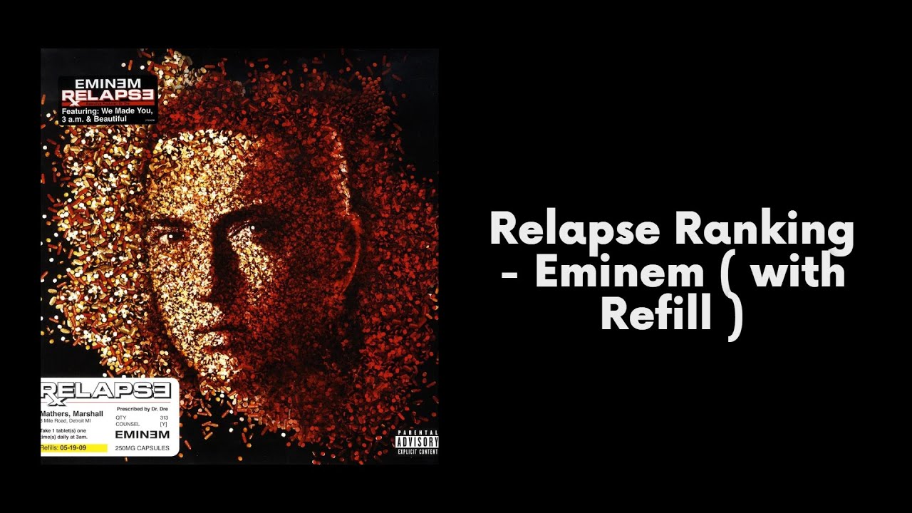 Relapse Ranking - Eminem ( with Refill )