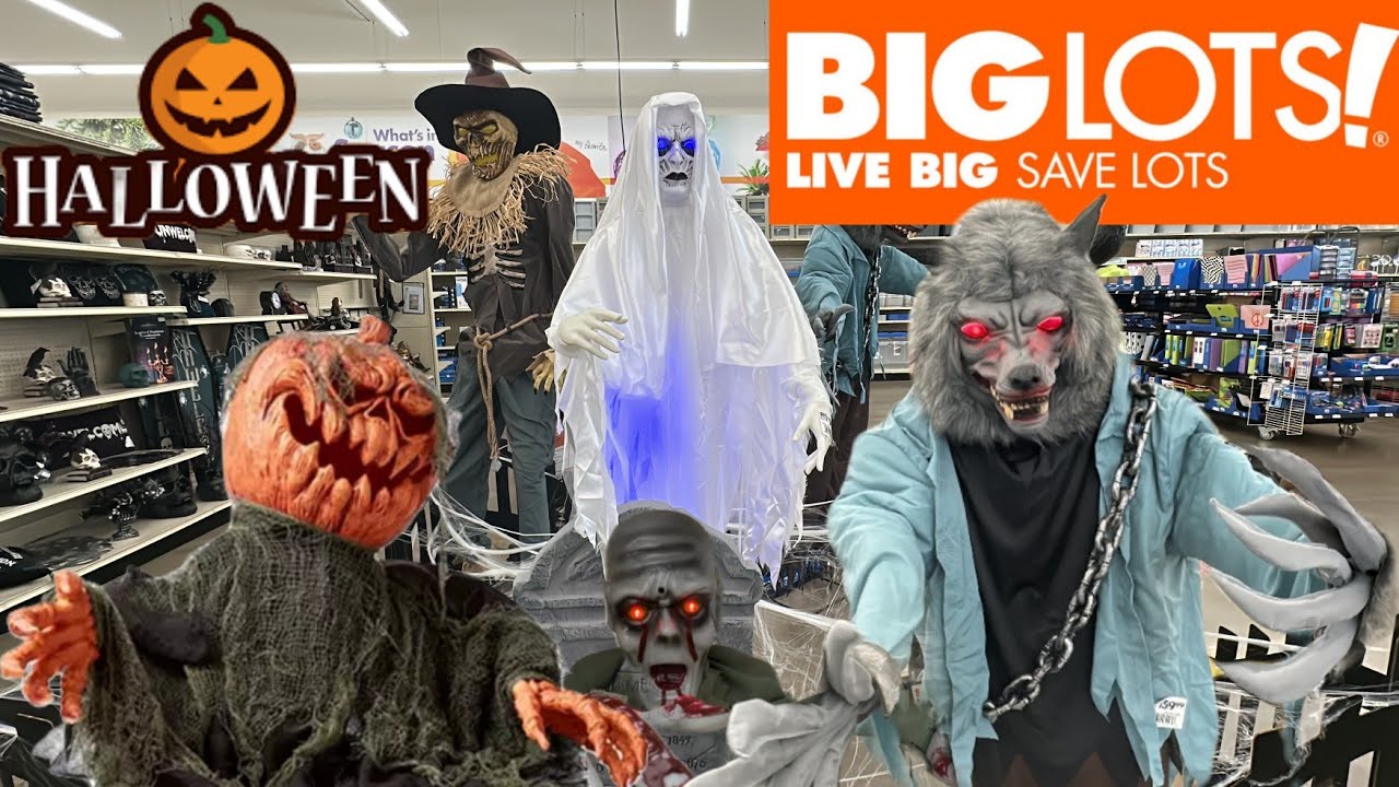 BIG LOTS NEW Halloween 2023 Decorations Full Store Walkthrough