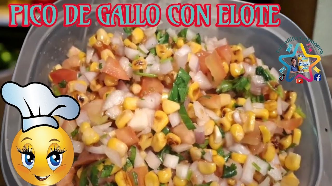 PREPAREMOS PICO DE GALLO A MI ESTILO
