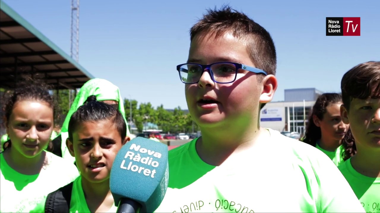 Els 700 alumnes de l’Àngels Alemany corren a favor de la integració i dels valors de l’esport