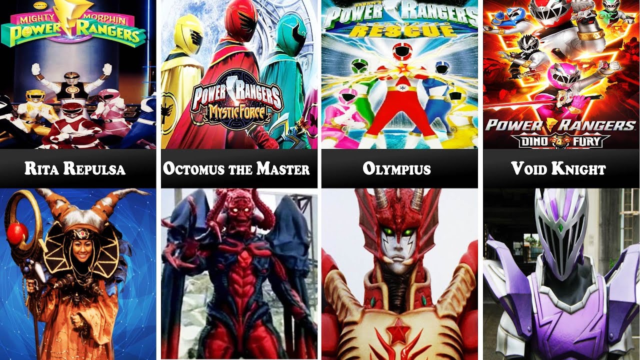 Every POWER RANGERS Villains (1993-2025)