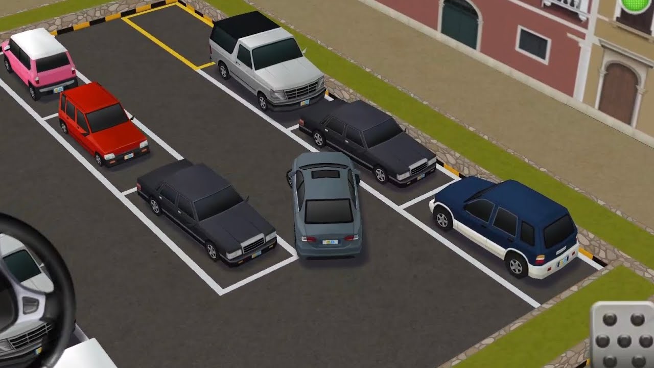 Parking car game. 