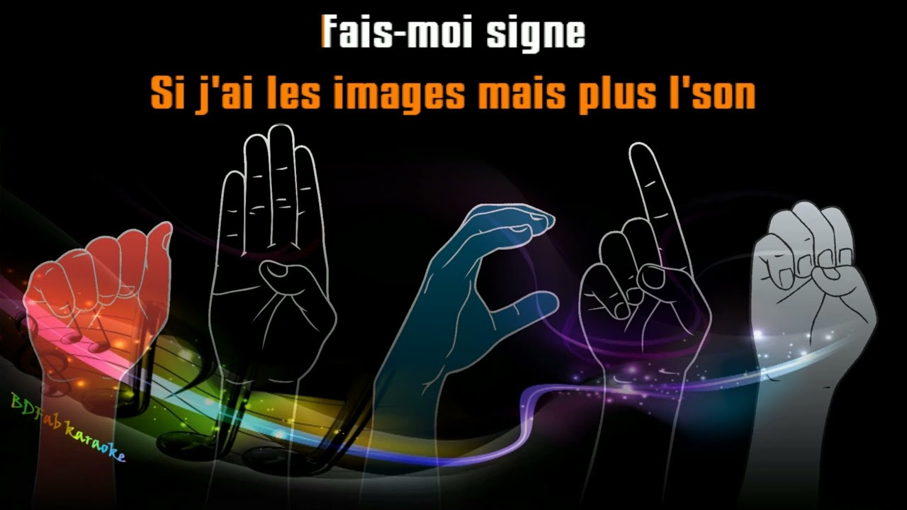 Hoshi - Fais-moi signe (version orchestrale) (2020) [BDFab karaoke]
