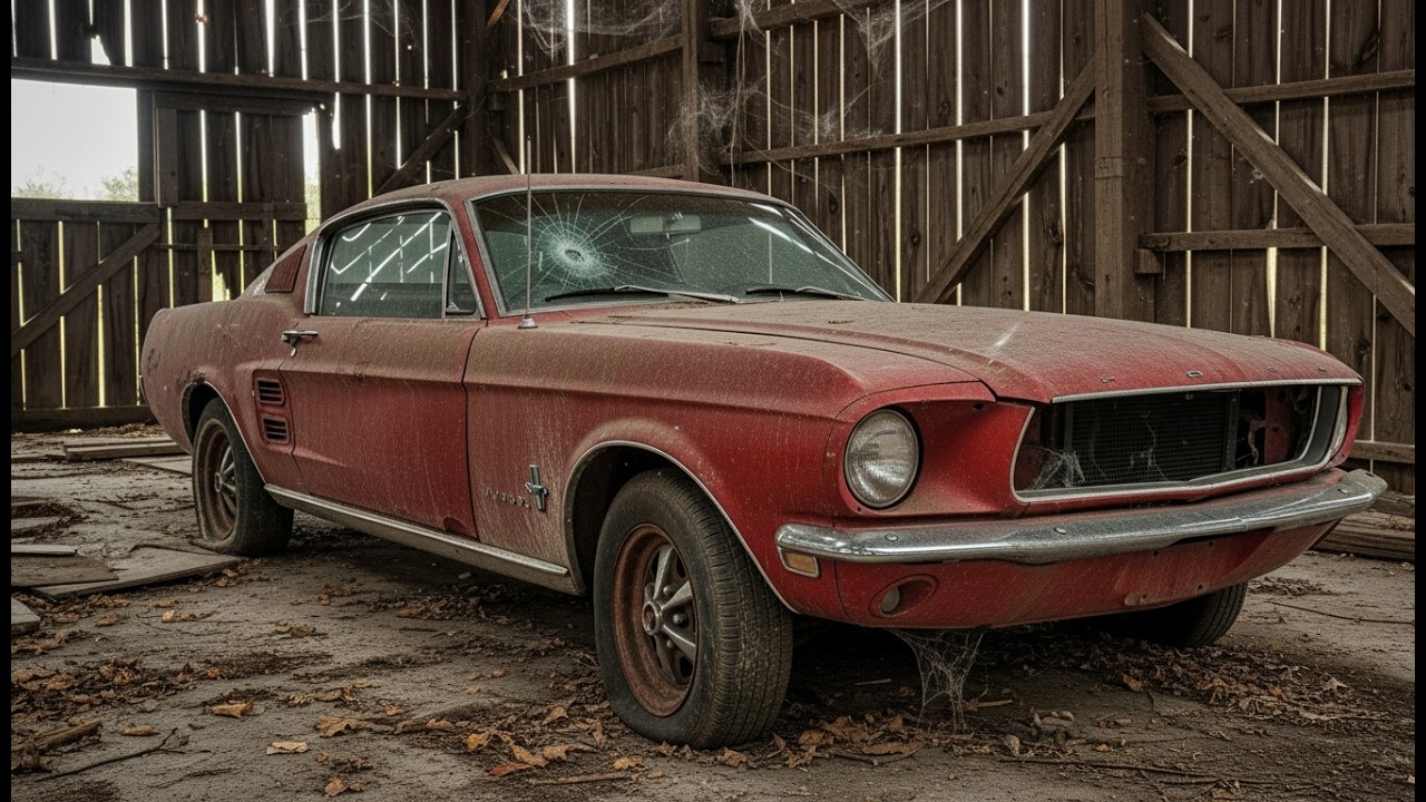 ASMR Car Restoration! 1967 Ford Mustang Full Restoration