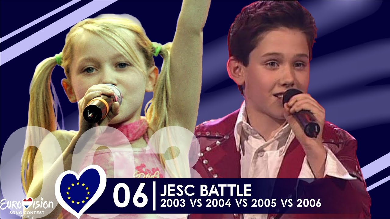 Junior Eurovison | 2003 vs 2004 vs 2005 vs 2006