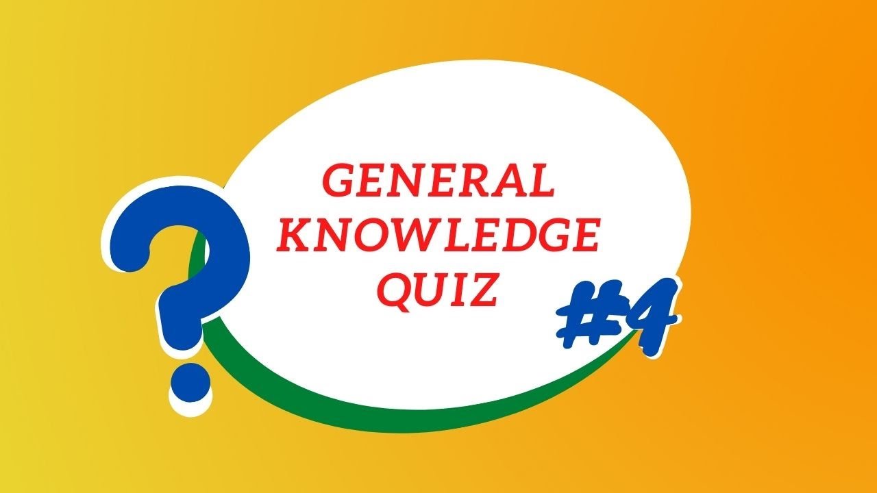 Quick General Knowledge Quiz Questions and Answers | #4 | Pub Quiz | Trivia