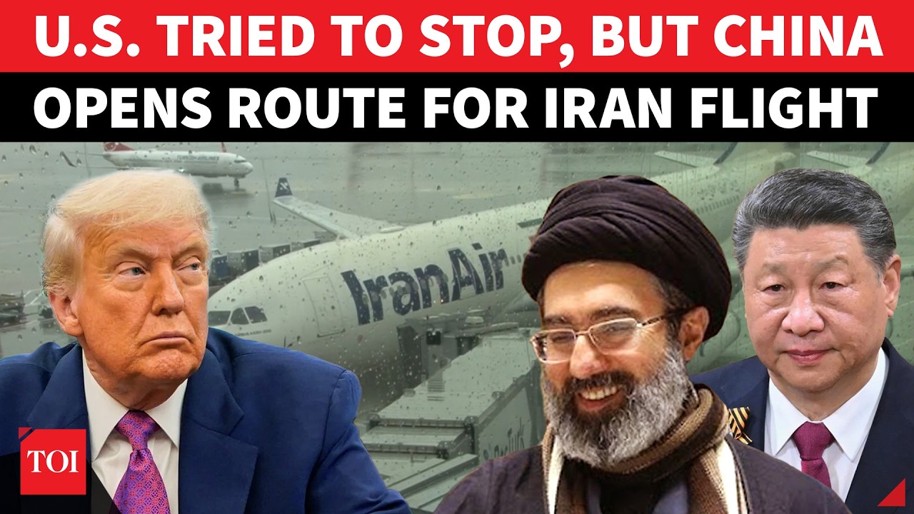 China DESTROYS Trump's War Plan, Allows Iran Flight Route; BIG Move Ahead Of Xi-Trump Meeting