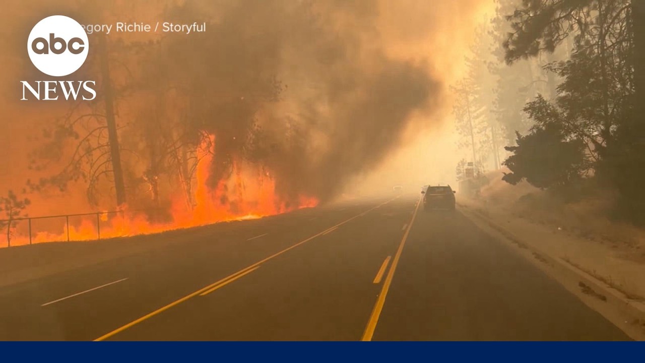 Thousands flee catastrophic wildfires in Washington state