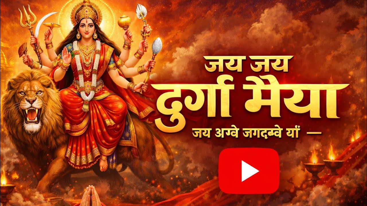 जय जय दुर्गा मैया 🙏 | अम्बे जगदम्बे माता भक्ति गीत | Navratri Special Durga Bhajan 2026