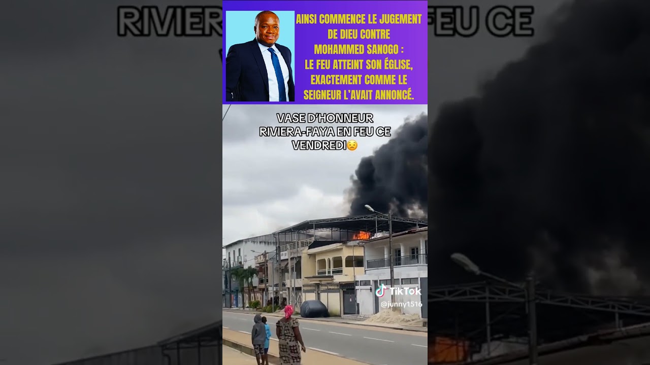 L'&Eacute;glise Vase d'honneur en Feu comme Le Seigneur l'avait annonc&eacute; par la bouche de sa servante