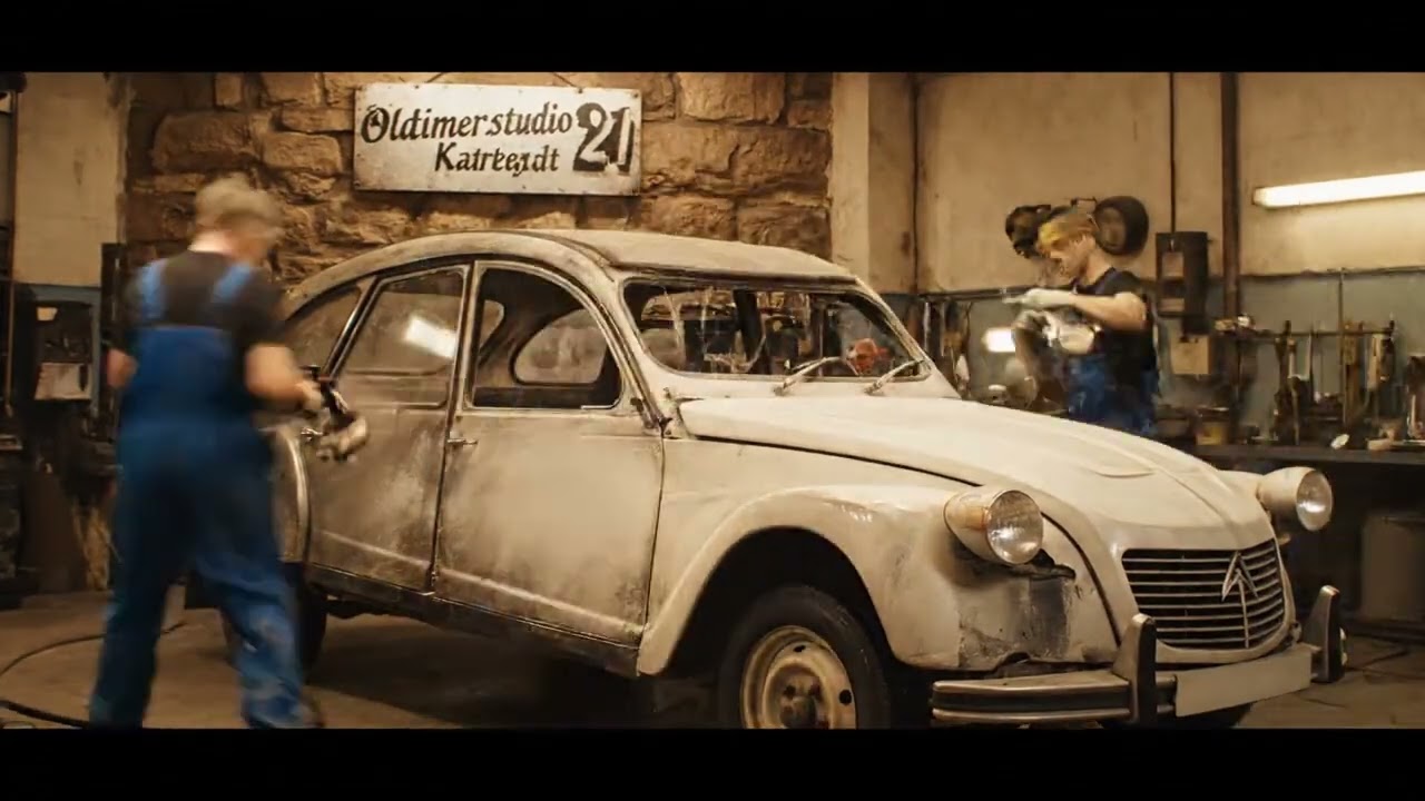 From Rust to Showroom in 8 Seconds! 25 Year Abandoned Citro&euml;n Revival