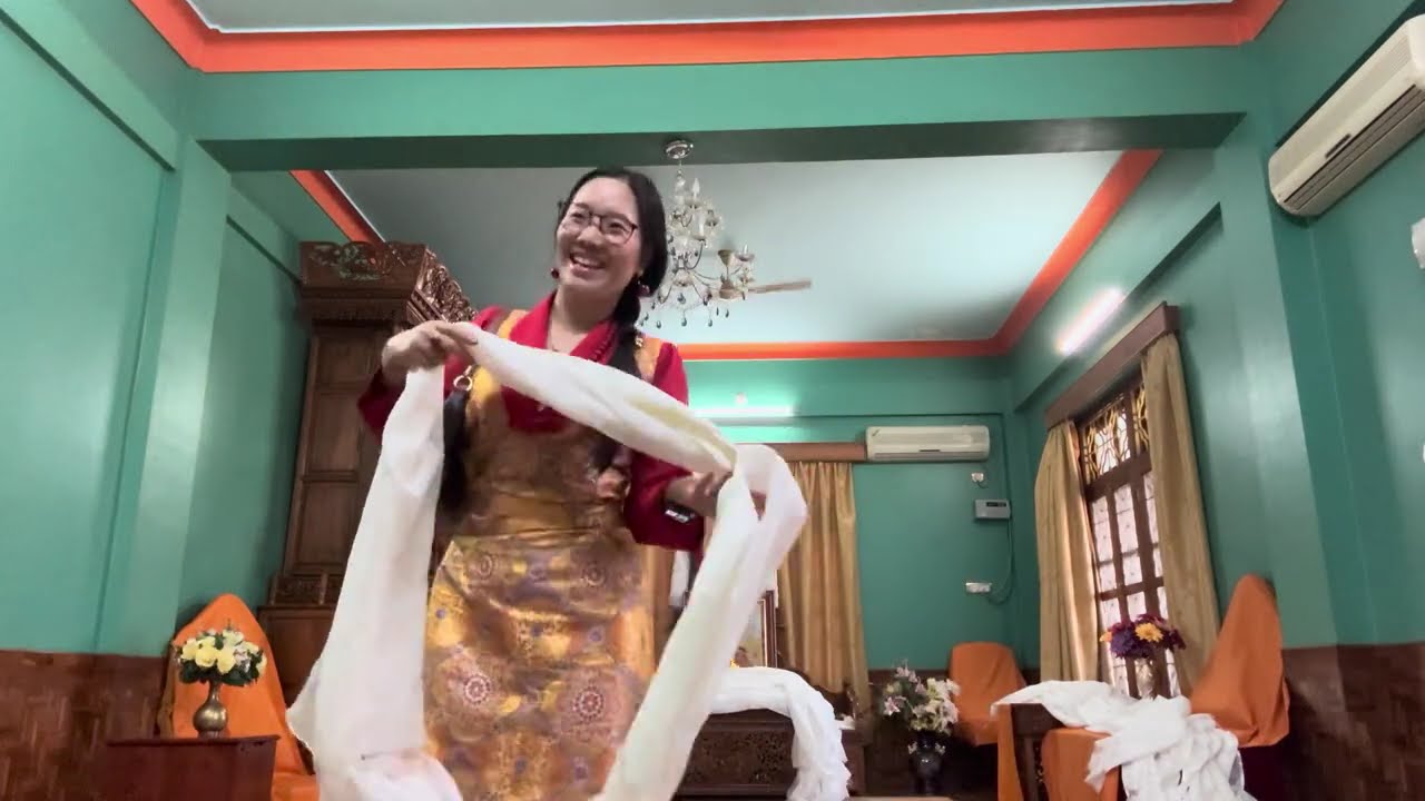 ལོ་གསར་ལ་བཀྲ་ཤིས་བདེ་ལེགས་ཞུ།happy new year 2026 #tibet #viral 