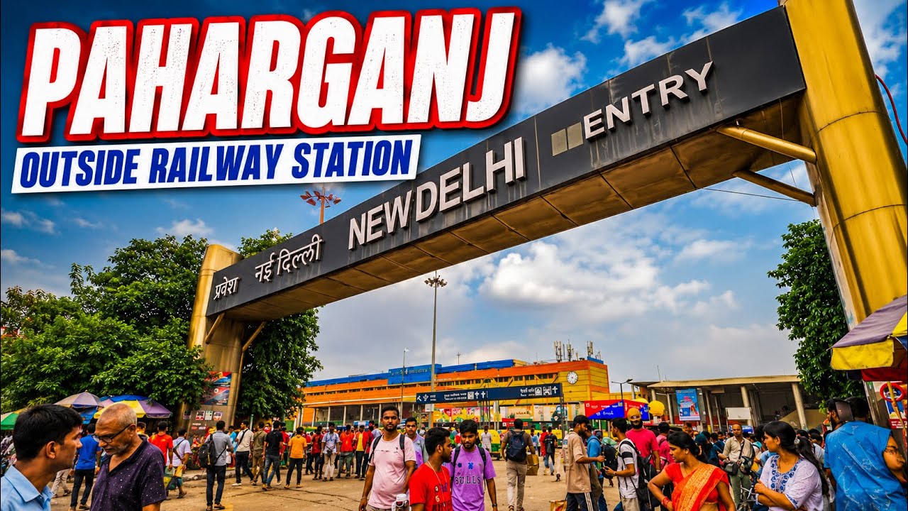 PAHARGANJ: The MOST DANGEROUS place in Delhi? IN #paharganj #indianmarket #food #delhi #india