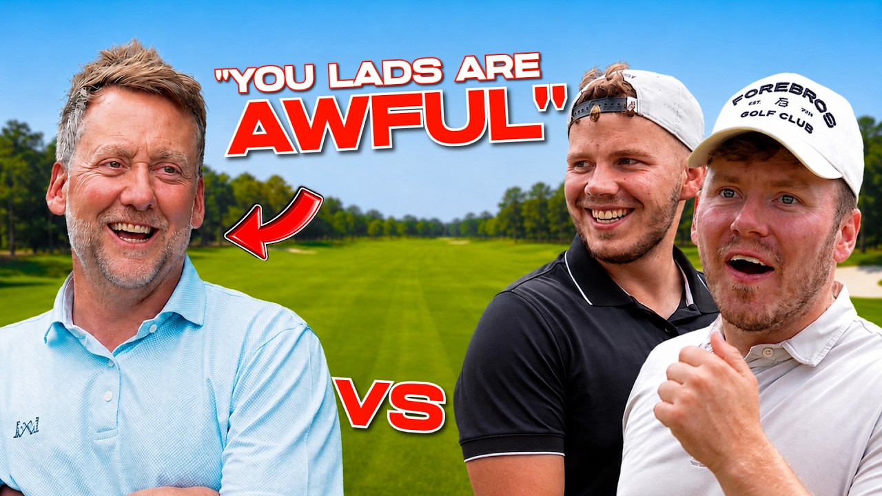 Ian Poulter Challenged Us To A Golf Match!
