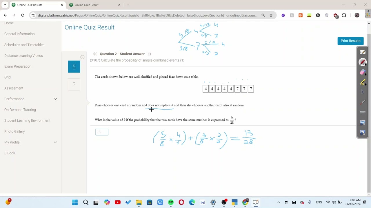 Math IGCSE 6.2+6.3 quizzes (explained by hala)