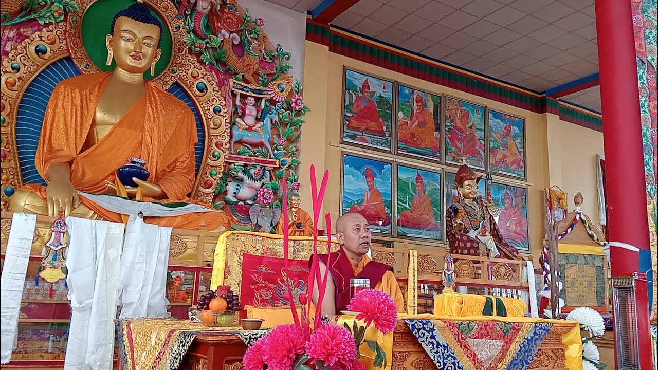 Devotees gather at Dharma Centre Leh as  ‘Bardo Thosdol’ teaching begins