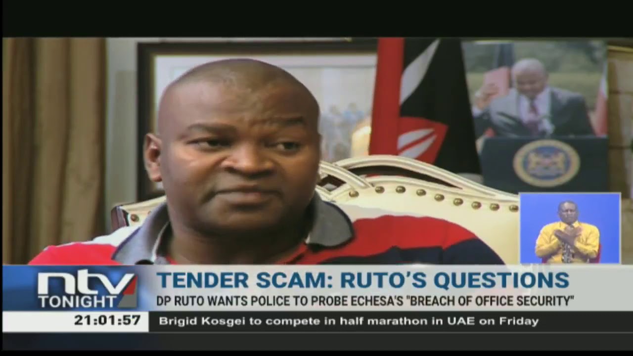 DP Ruto wants police to probe Echesa's 