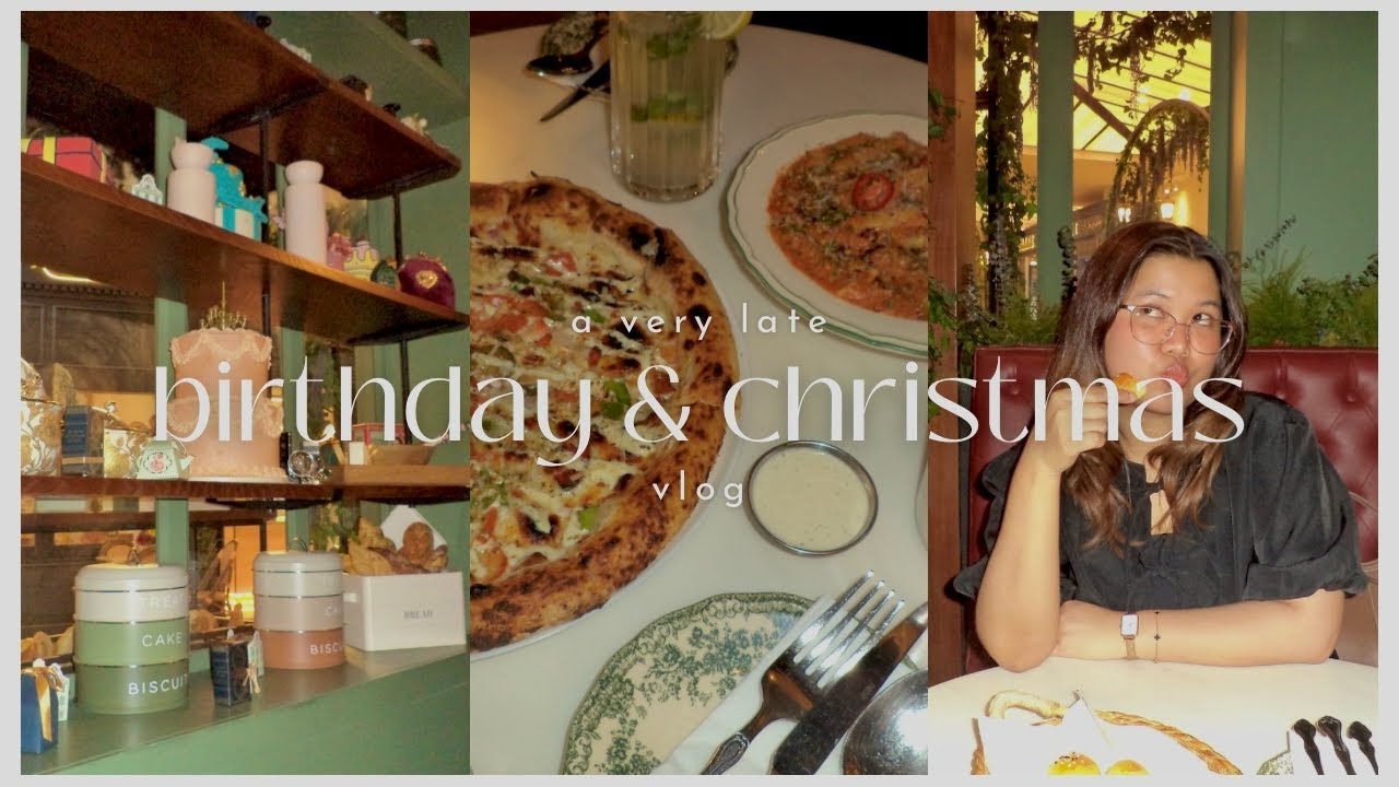 revisiting december: a birthday & christmas vlog 🎂🎄✨
