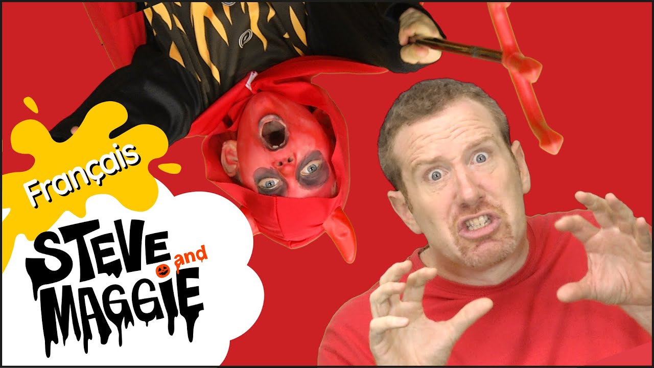 Des bonbons ou un sort pour Halloween avec les histoires pour enfants de Steve and Maggie Français
