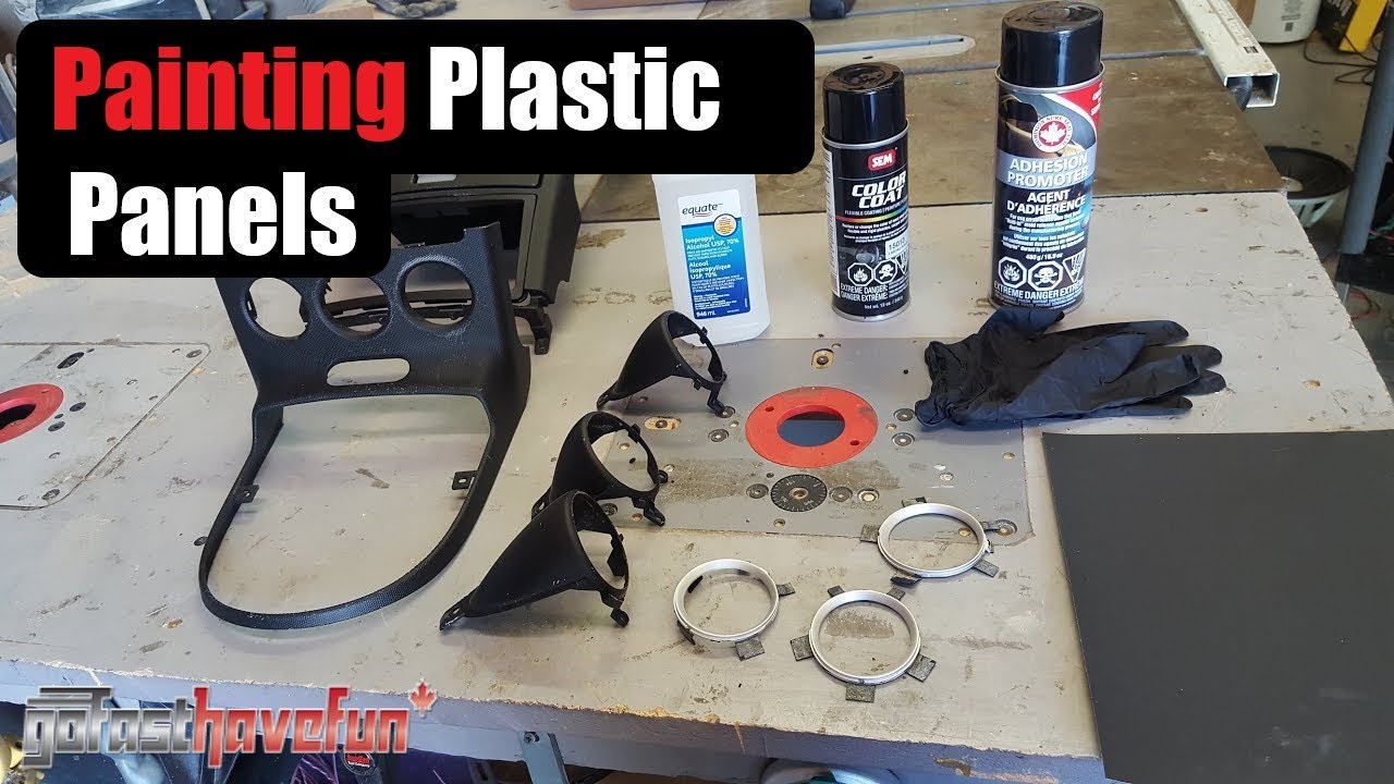 How to Paint Interior Panels Part 2 (Nissan 350Z Radio and Shifter bezels) | AnthonyJ350