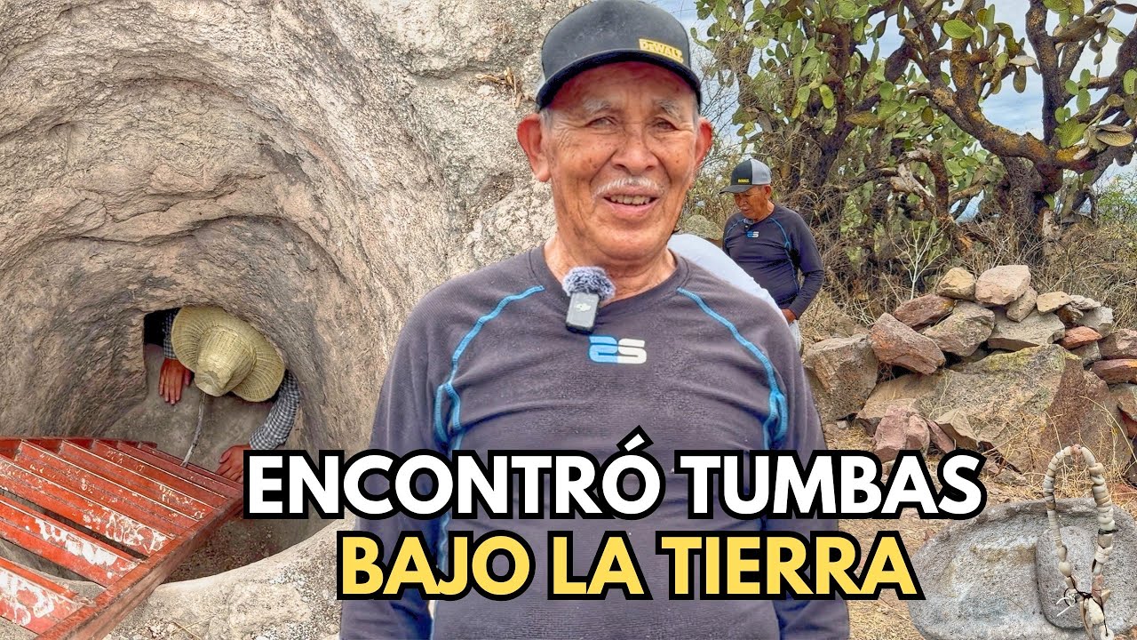TUMBAS BAJO LA TIERRA AHÍ METÍAN A LOS MUERTOS