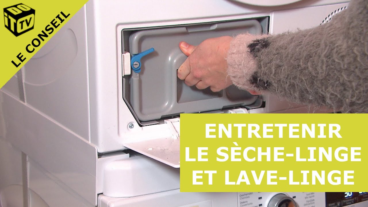 Entretenir le sèche-linge et lave-linge ! | Le conseil