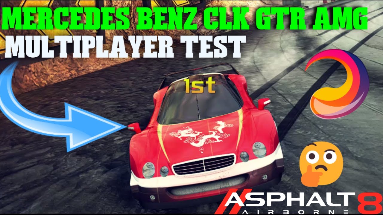 Secretly nerfed!?🤔 // Asphalt 8 Airborne: Mercedes-Benz CLK GTR AMG Multiplayer test