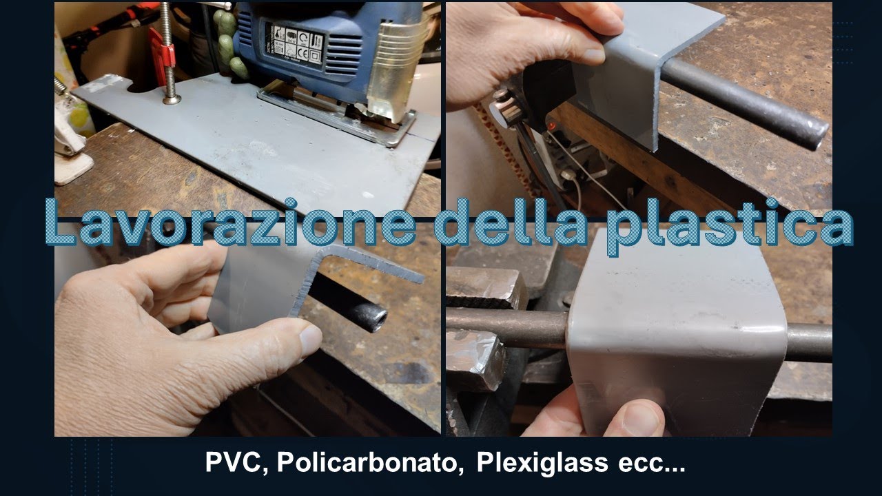 Lavorazione della plastica (PVC, Policarbonato, Plexiglass ecc...)