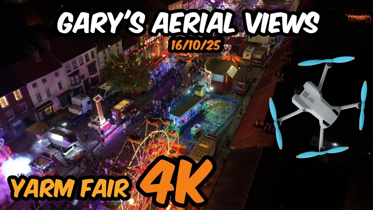Yarm Fair 2025 // Dji Mini 5 Pro 