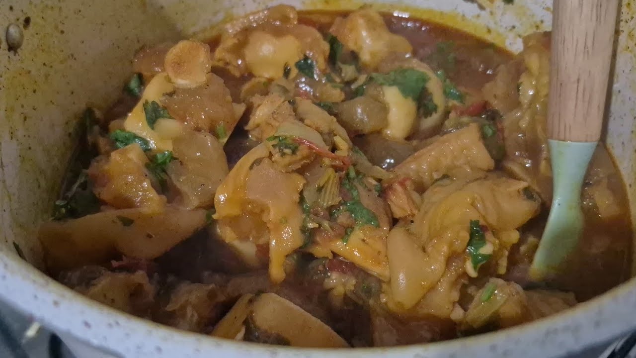 FIZ MOCOTÓ COM  BUCHO DE BOI UMA DELÍCIA 😋 #explore #mocoto #comida #comidanordestina #vralvideo 