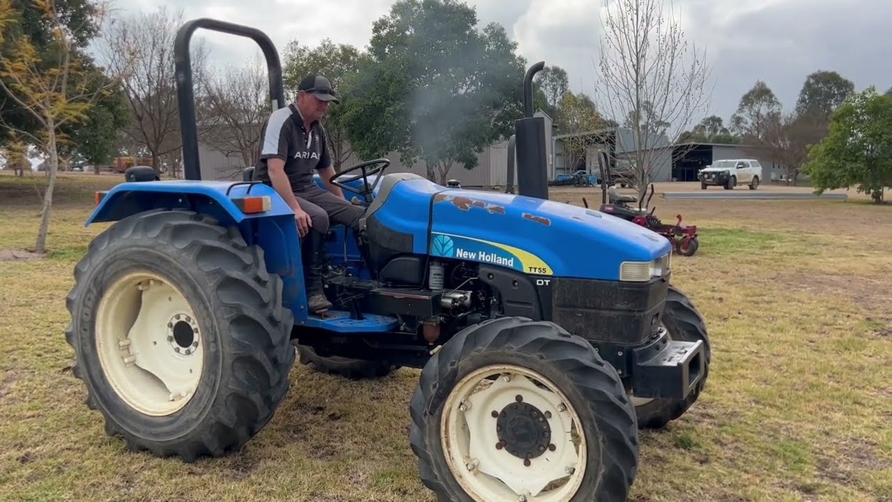 NEW HOLLAND TT55 DT 4WD TRACTOR 55HP