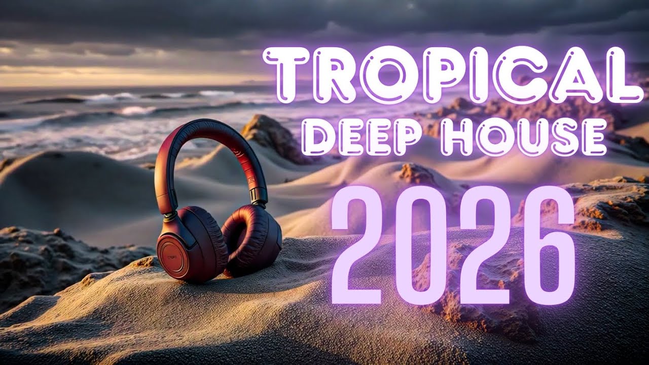 Закатные пляжные вибрации ~ Deep House & Tropical Chill House Mix 2026