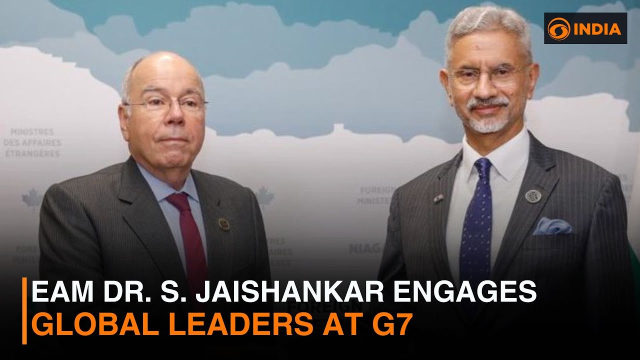 EAM Dr. S.Jaishankar Engages Global Leaders at G7