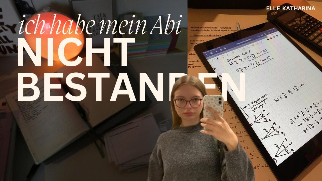 Abitur gone wrong, ich habe NICHT bestanden 😔😬 // XL Abitur Vlog
