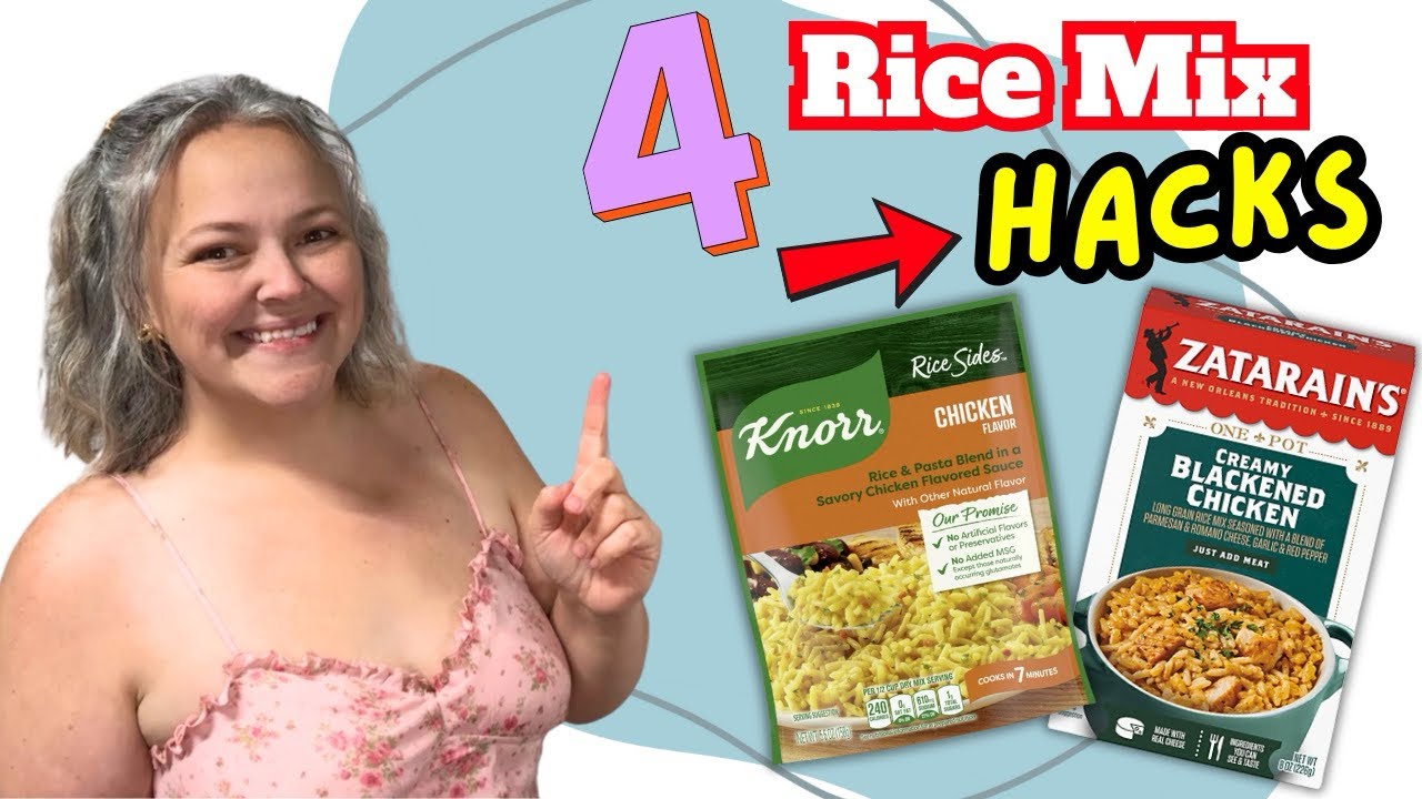 AMAZING Rice Mix HACKS YOU HAVE TO TRY!!