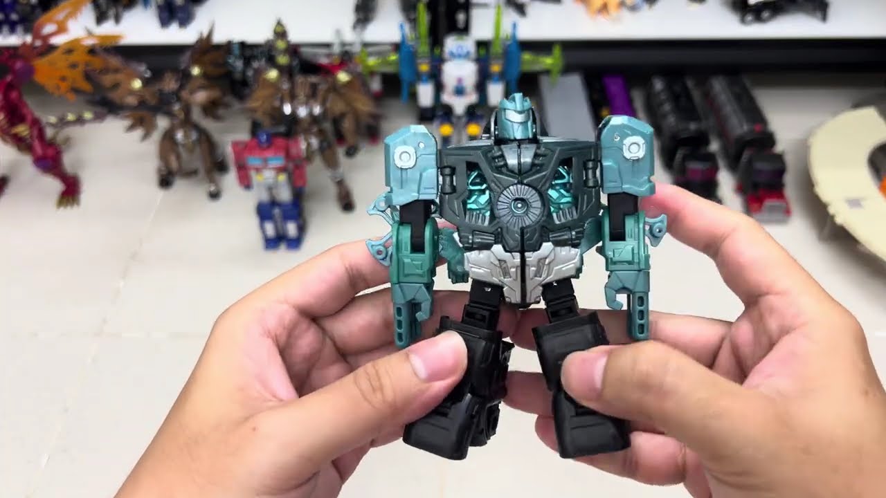 Đập hộp Transformers Age of the Primes Deluxe Class The Thirteen Micronus Prime