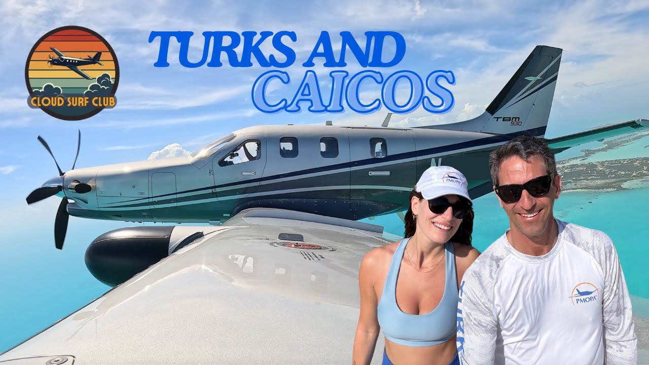 We Flew to a Private Island on Our Own Private Plane (Turks and Caicos)