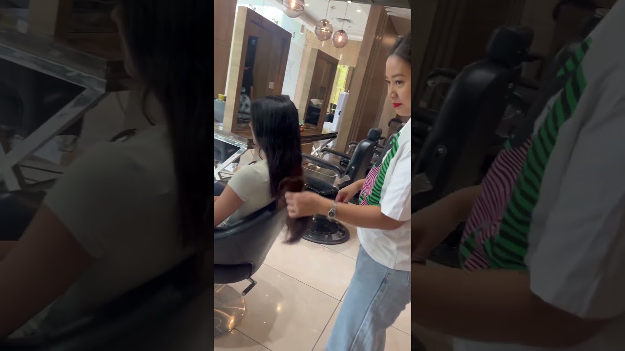 Blunt cut with curtain bangs #haircut  #blunthaircut #curtain #love #enjoy #bangstyle #bluntcut