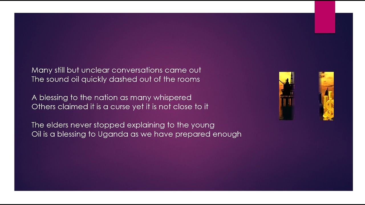 The Oil Poet Part 1