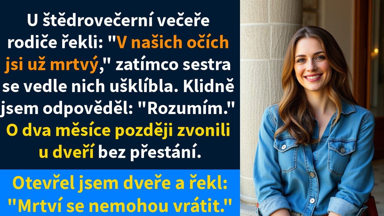 U štědrovečerní večeře rodiče řekli: 