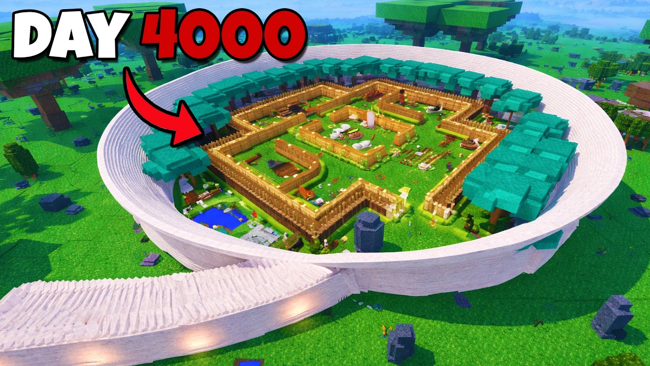 I BUILT THE SAFEST COLISEUM BASE IN 99 NIGHTS!