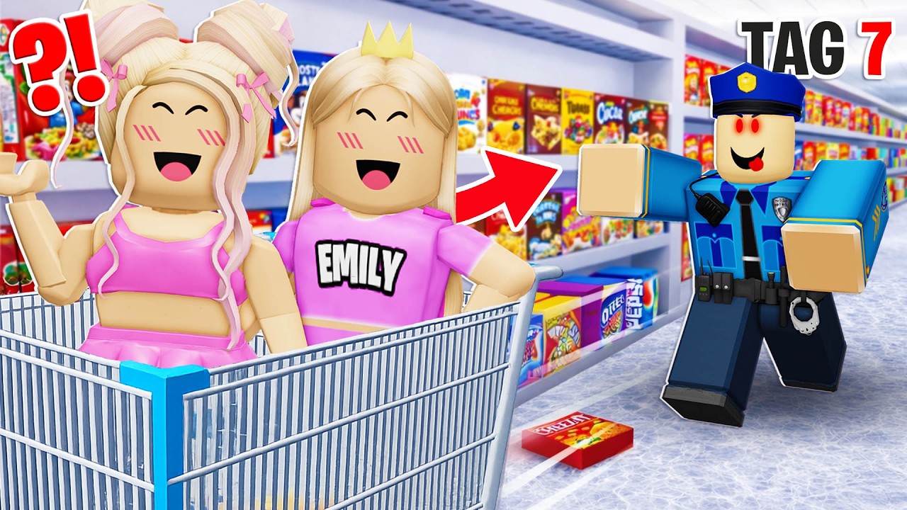 ISY CHEESY & EMILY ÜBERLEBEN im HORROR SUPERMARKT in Roblox! 😱