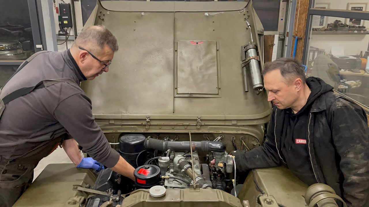Ford GPW - regulacja obrot&oacute;w, Willys MB - kończymy renowację - Carrington Serwis #113